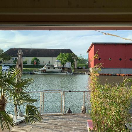 Waterside Living - Hausboot Linz Hotel Exterior foto